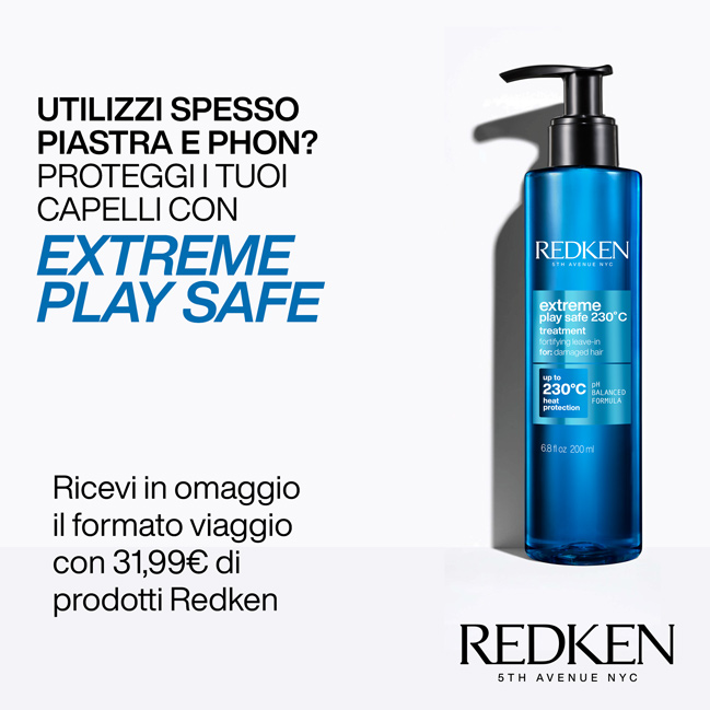 Utilizzi spesso piastra e phon? Redken ha il prodotto che fa per te!
